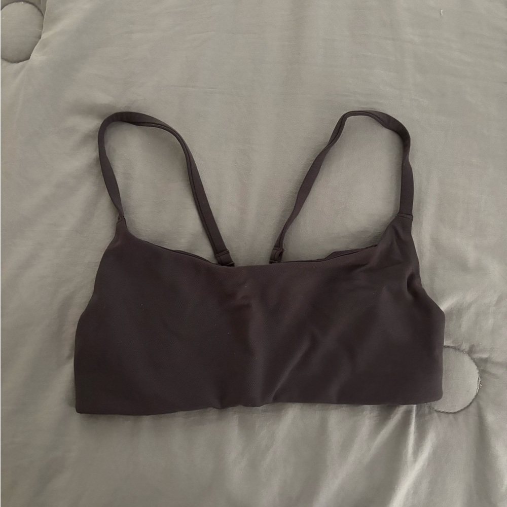 Lululemon Dark Grey Sports Bra